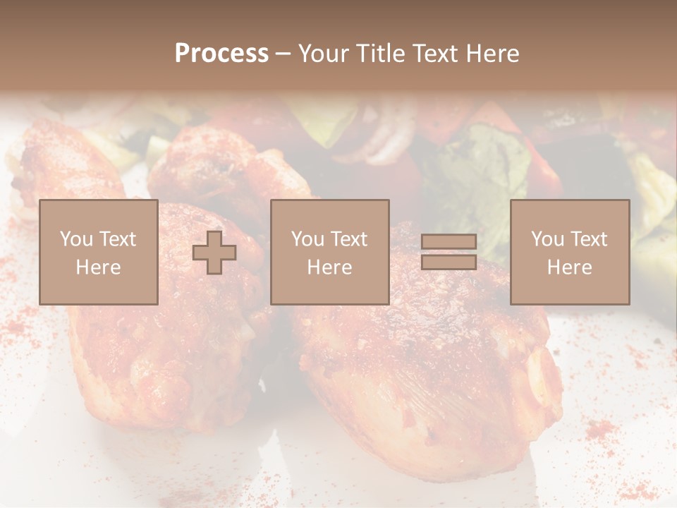 Lunch Lettuce Object PowerPoint Template