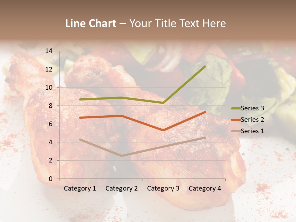 Lunch Lettuce Object PowerPoint Template
