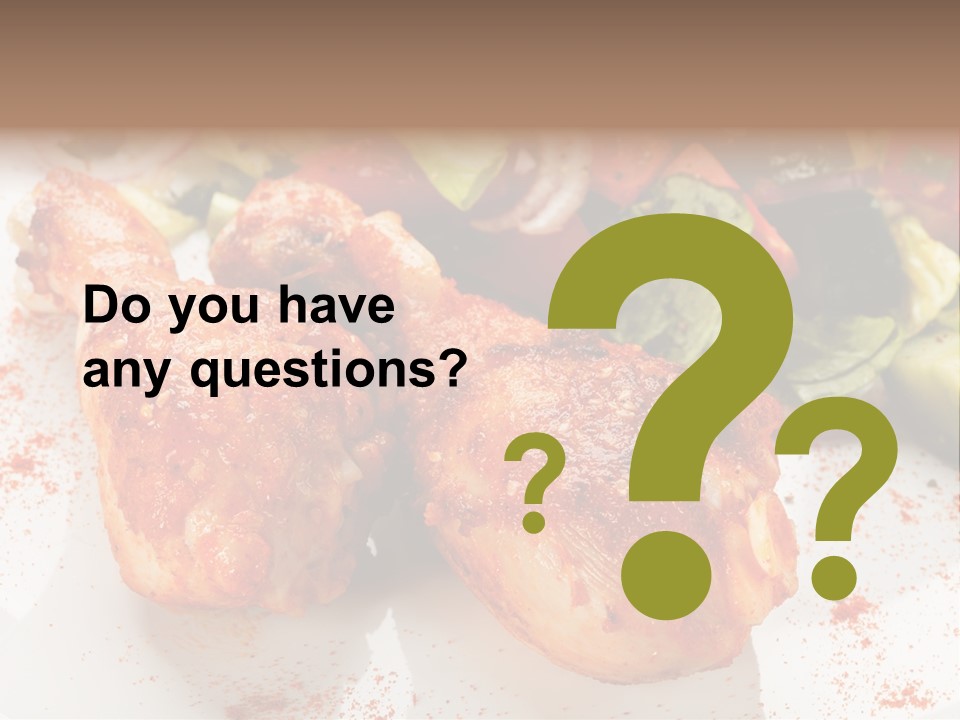 Lunch Lettuce Object PowerPoint Template