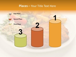 Vegetable Delicious Fillet PowerPoint Template