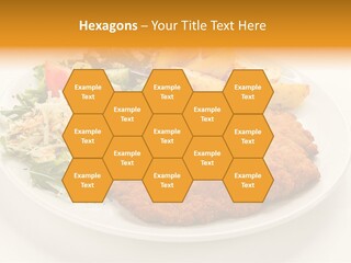 Vegetable Delicious Fillet PowerPoint Template