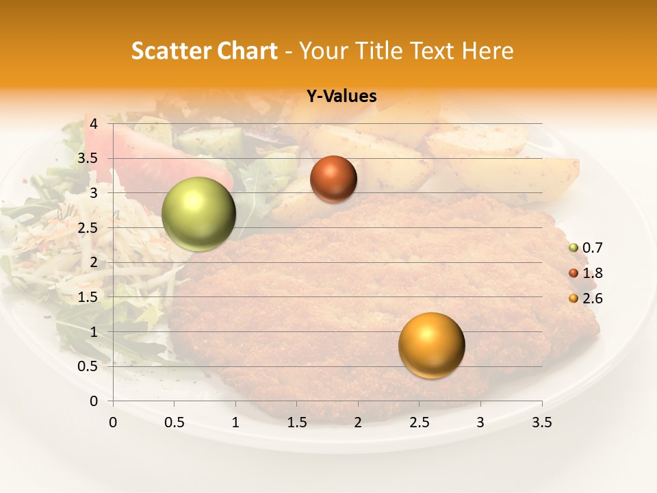 Vegetable Delicious Fillet PowerPoint Template