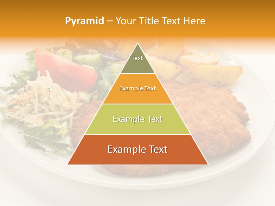 Vegetable Delicious Fillet PowerPoint Template