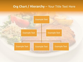 Vegetable Delicious Fillet PowerPoint Template