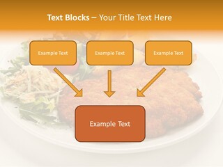 Vegetable Delicious Fillet PowerPoint Template