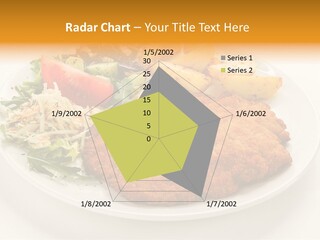 Vegetable Delicious Fillet PowerPoint Template