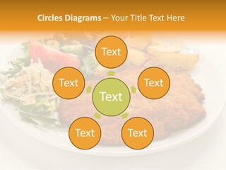 Vegetable Delicious Fillet PowerPoint Template