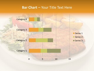 Vegetable Delicious Fillet PowerPoint Template