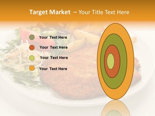 Vegetable Delicious Fillet PowerPoint Template
