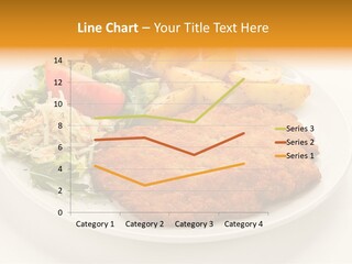 Vegetable Delicious Fillet PowerPoint Template