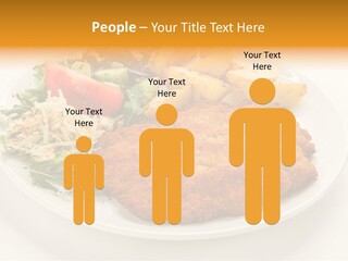 Vegetable Delicious Fillet PowerPoint Template