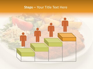 Vegetable Delicious Fillet PowerPoint Template