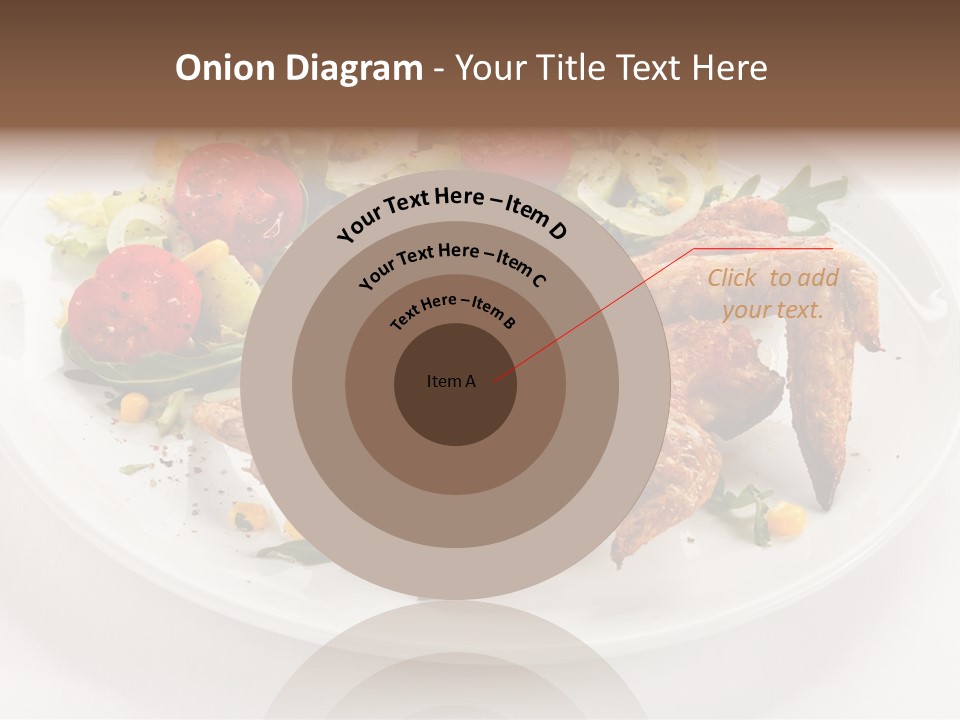 Ketchup Dining Lettuce PowerPoint Template