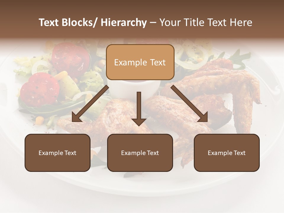 Ketchup Dining Lettuce PowerPoint Template