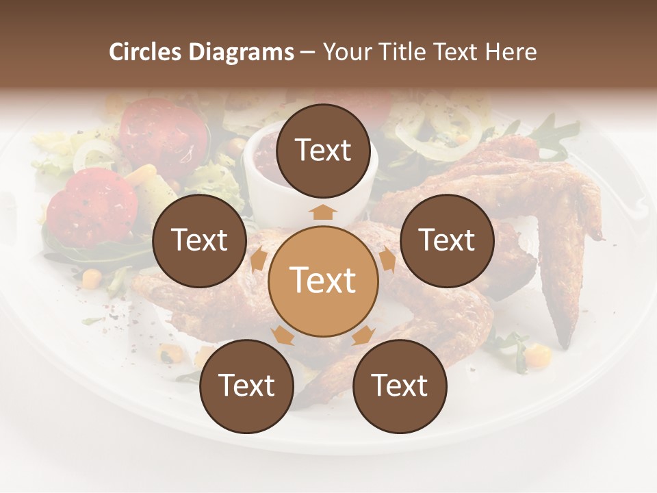 Ketchup Dining Lettuce PowerPoint Template
