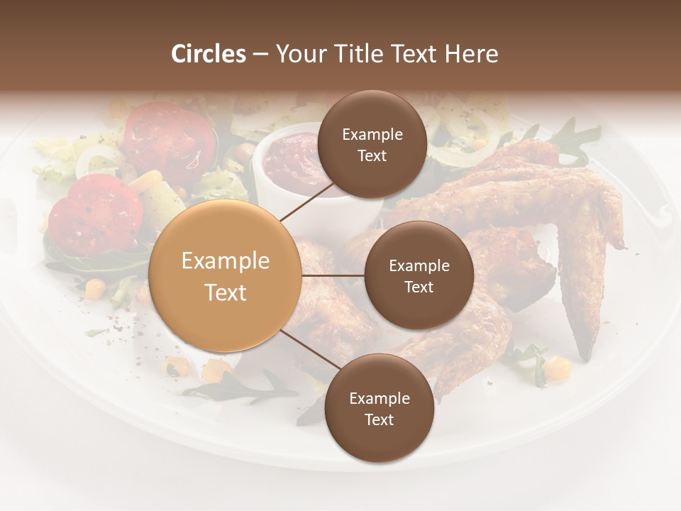 Ketchup Dining Lettuce PowerPoint Template