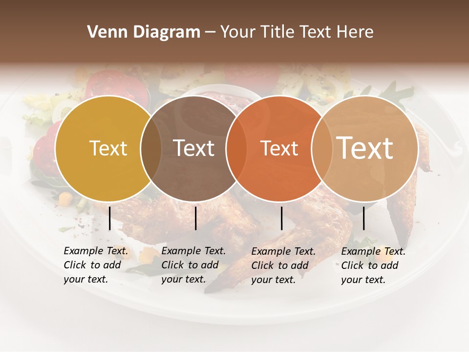 Ketchup Dining Lettuce PowerPoint Template