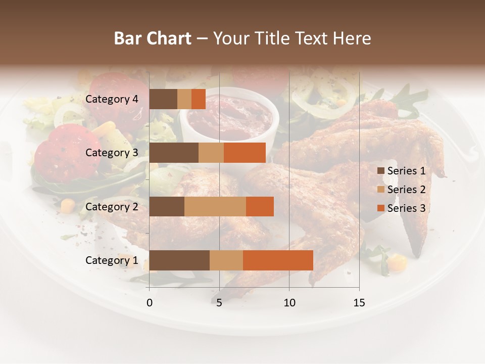 Ketchup Dining Lettuce PowerPoint Template