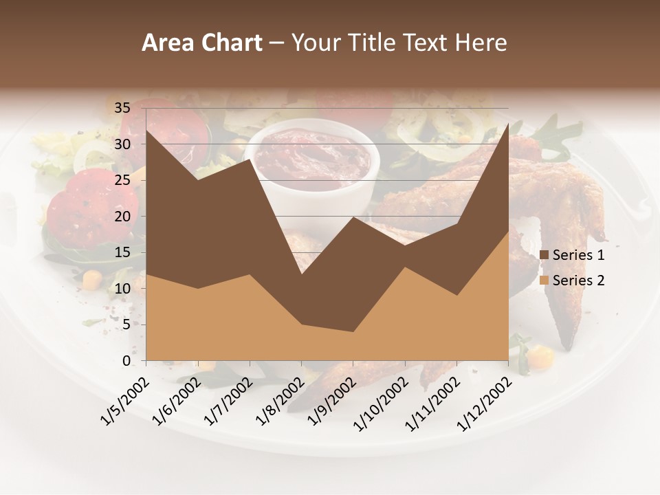 Ketchup Dining Lettuce PowerPoint Template