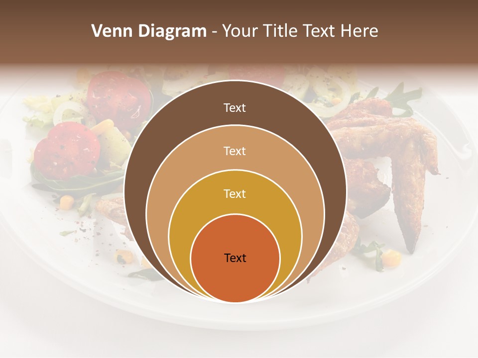 Ketchup Dining Lettuce PowerPoint Template