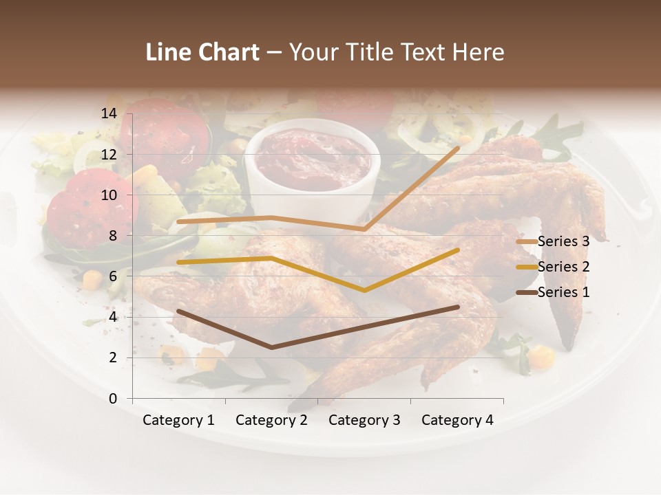 Ketchup Dining Lettuce PowerPoint Template