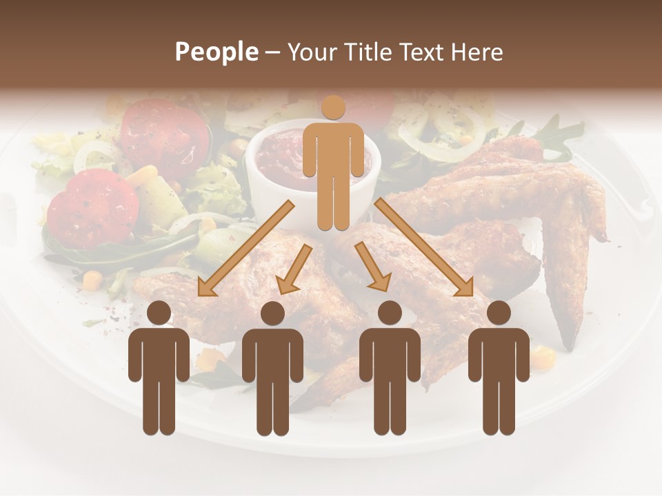 Ketchup Dining Lettuce PowerPoint Template