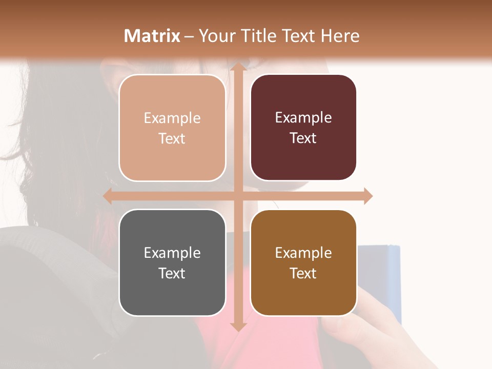 Rucksack Background Pupil PowerPoint Template