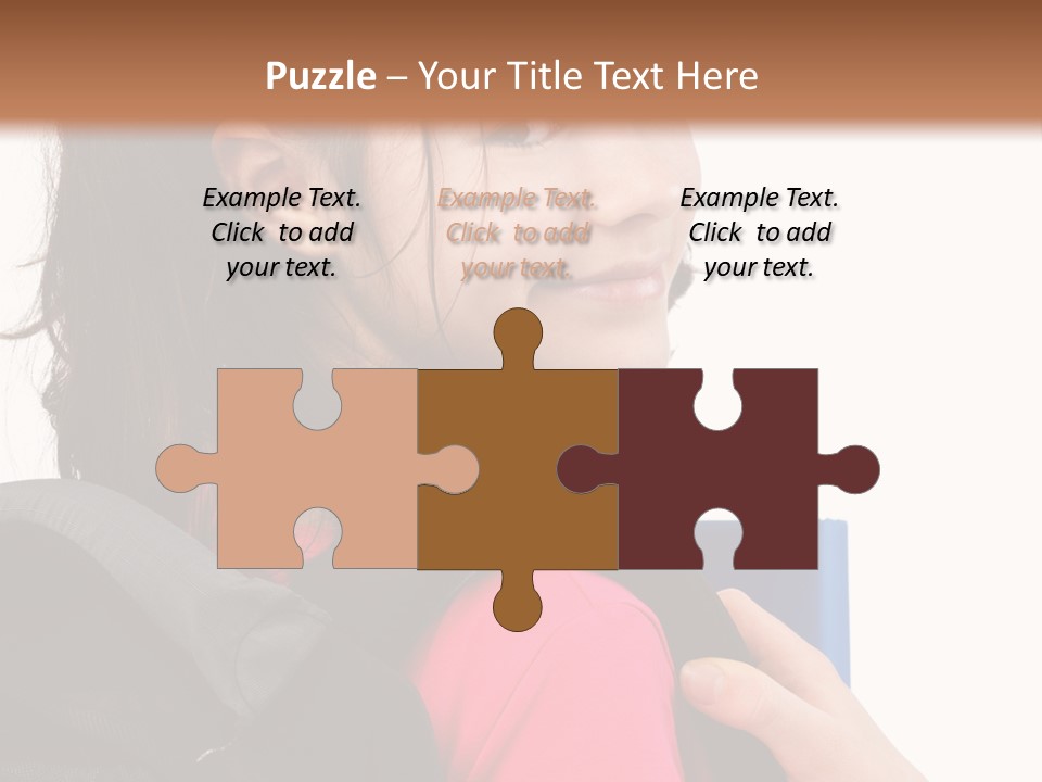 Rucksack Background Pupil PowerPoint Template