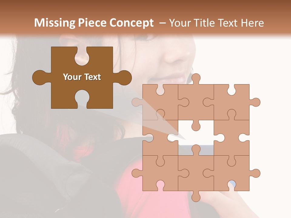 Rucksack Background Pupil PowerPoint Template