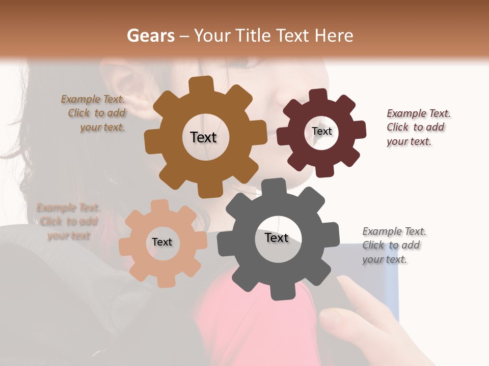 Rucksack Background Pupil PowerPoint Template