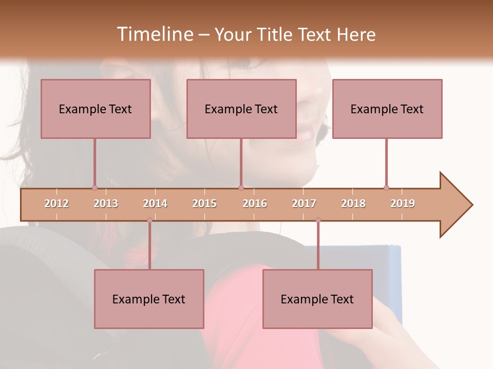 Rucksack Background Pupil PowerPoint Template