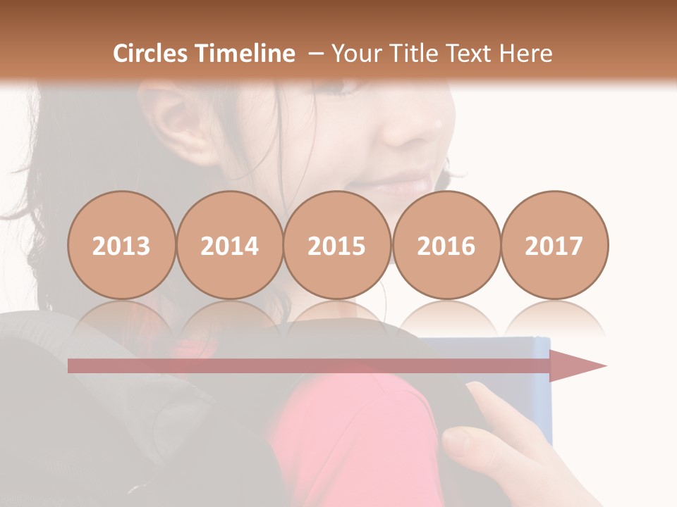 Rucksack Background Pupil PowerPoint Template