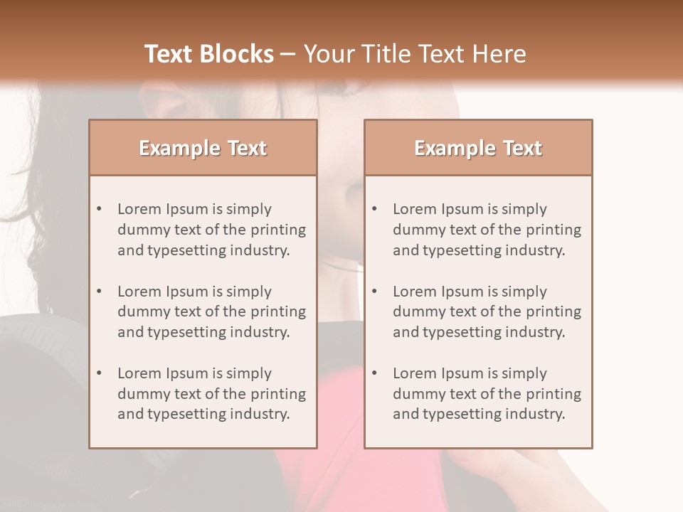 Rucksack Background Pupil PowerPoint Template