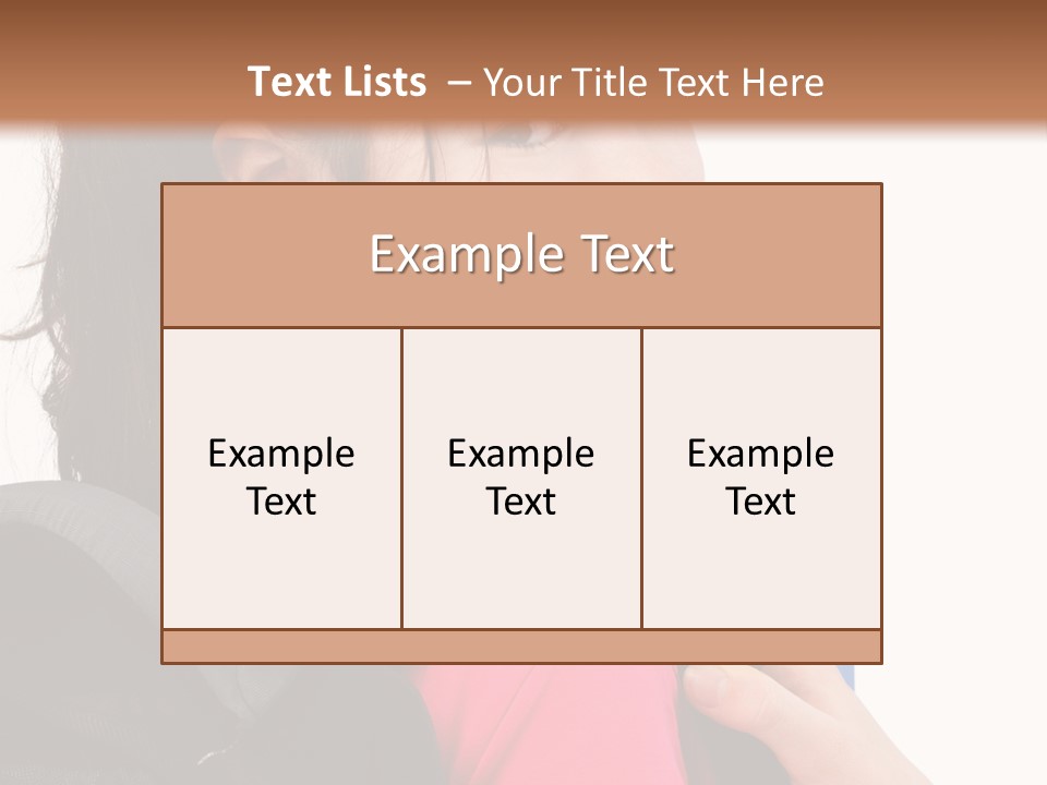 Rucksack Background Pupil PowerPoint Template