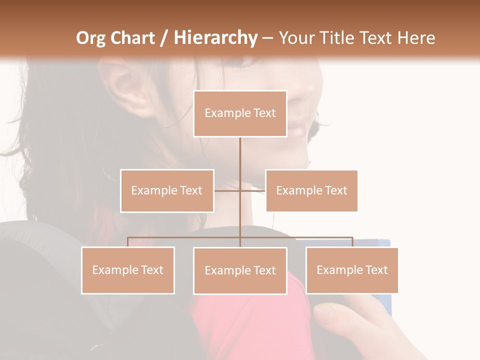 Rucksack Background Pupil PowerPoint Template