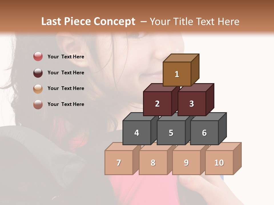 Rucksack Background Pupil PowerPoint Template