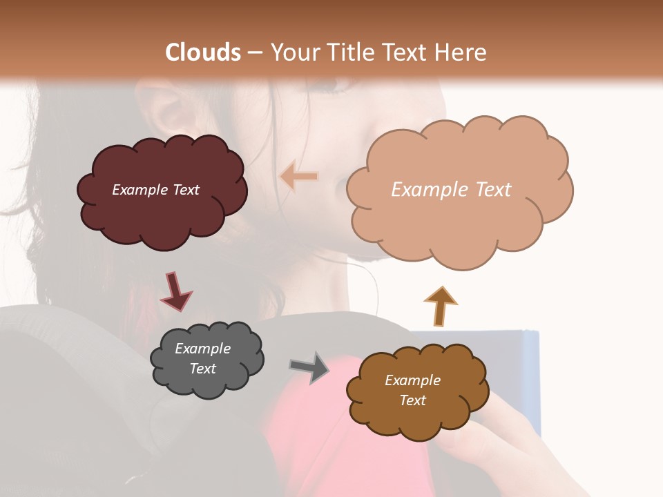 Rucksack Background Pupil PowerPoint Template