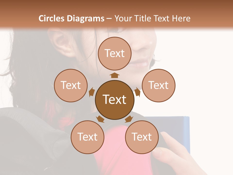 Rucksack Background Pupil PowerPoint Template