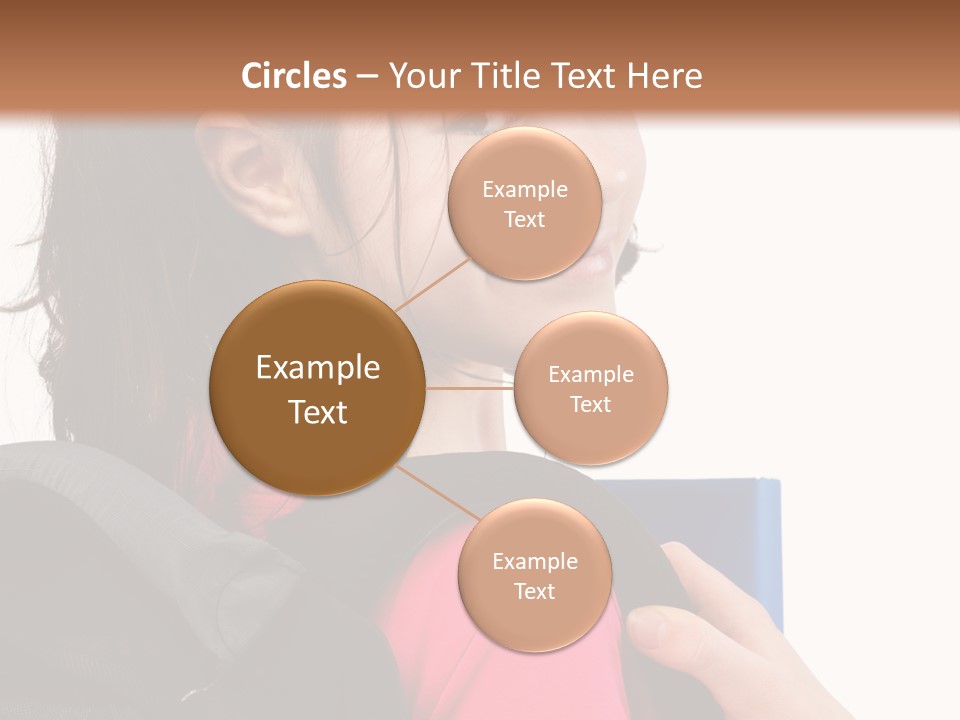 Rucksack Background Pupil PowerPoint Template