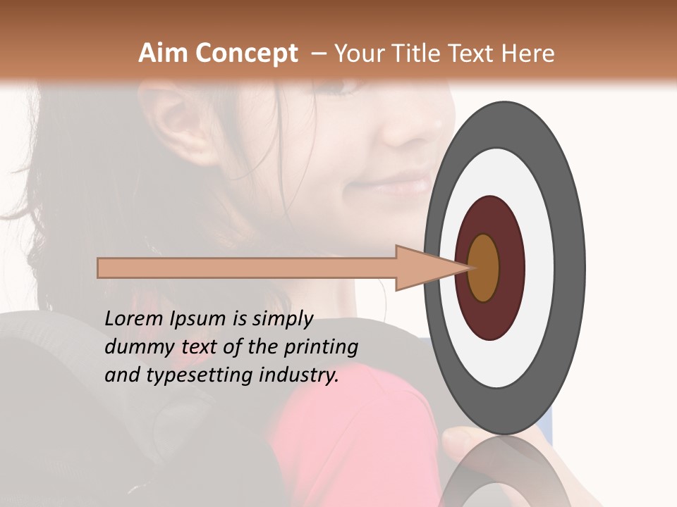 Rucksack Background Pupil PowerPoint Template