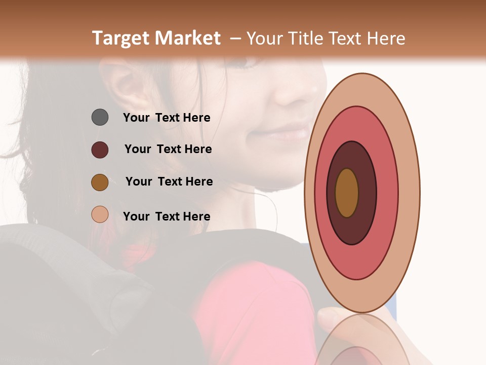 Rucksack Background Pupil PowerPoint Template