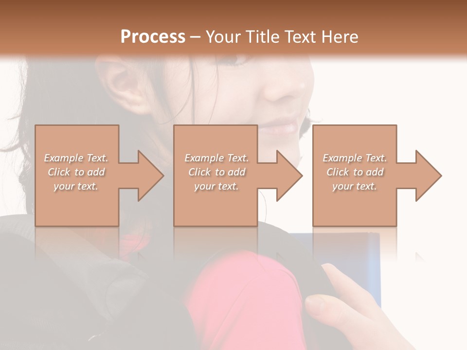 Rucksack Background Pupil PowerPoint Template