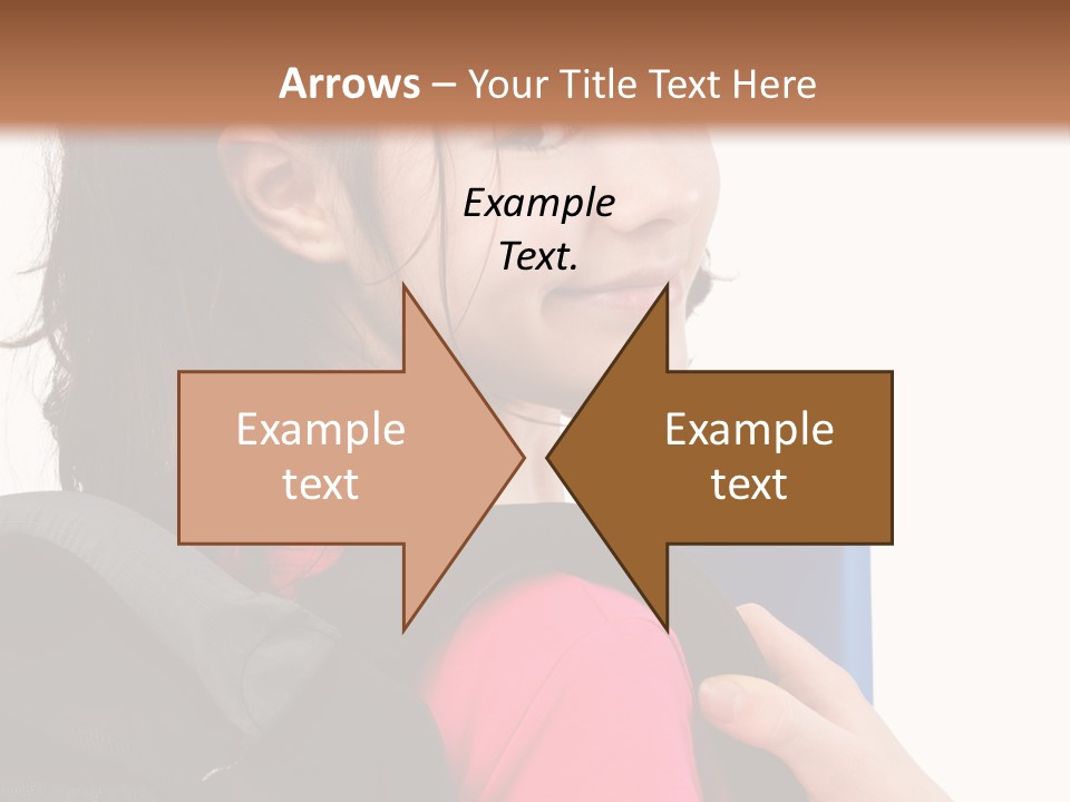 Rucksack Background Pupil PowerPoint Template