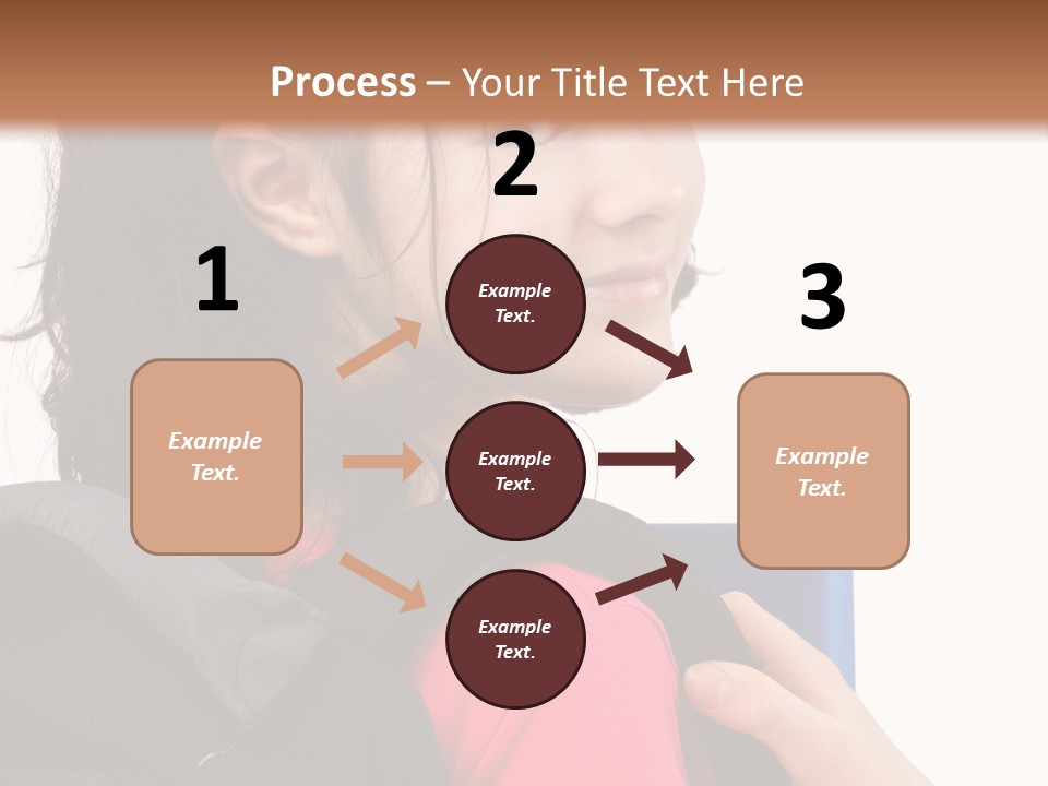 Rucksack Background Pupil PowerPoint Template