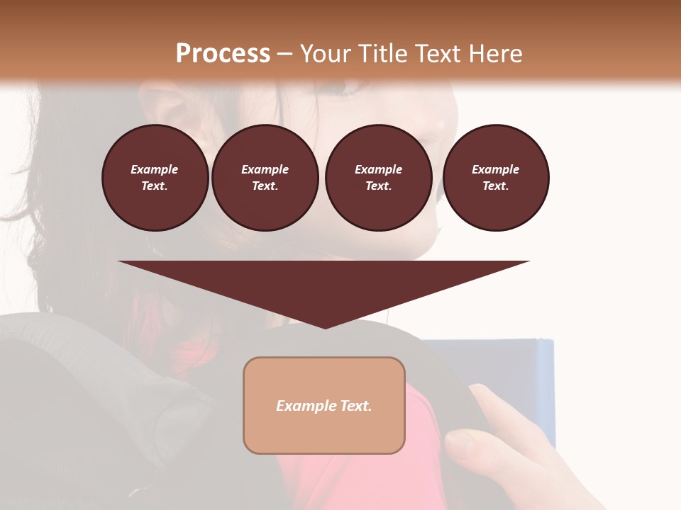 Rucksack Background Pupil PowerPoint Template