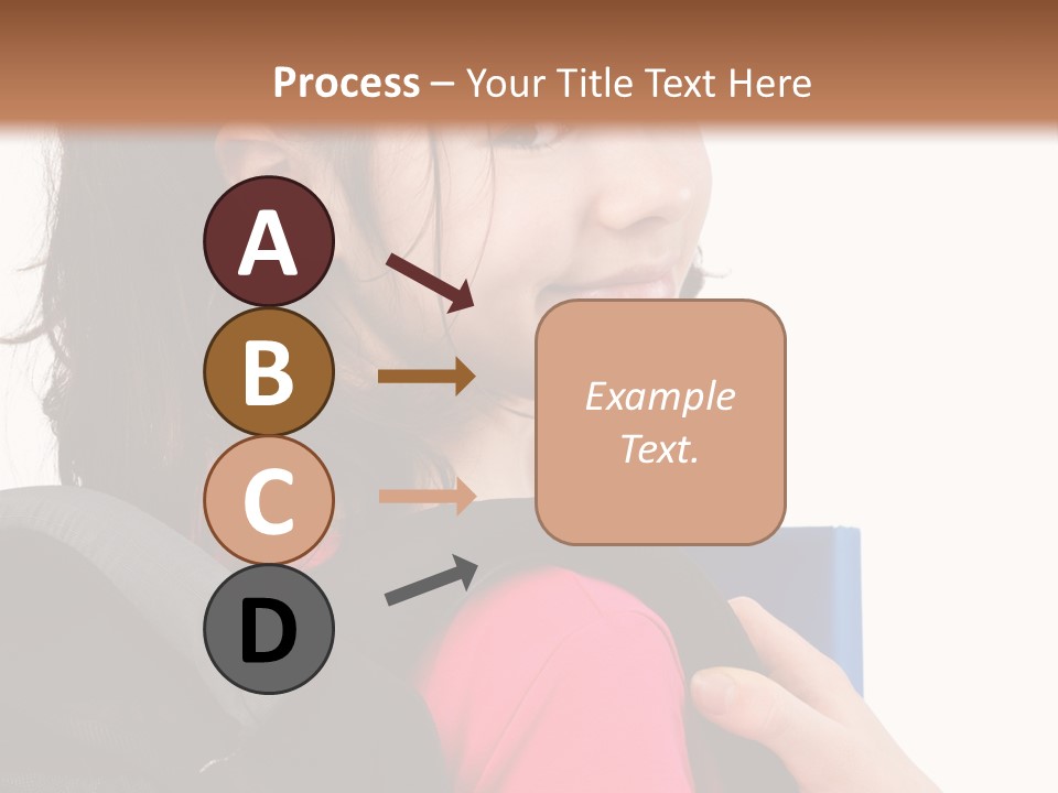 Rucksack Background Pupil PowerPoint Template