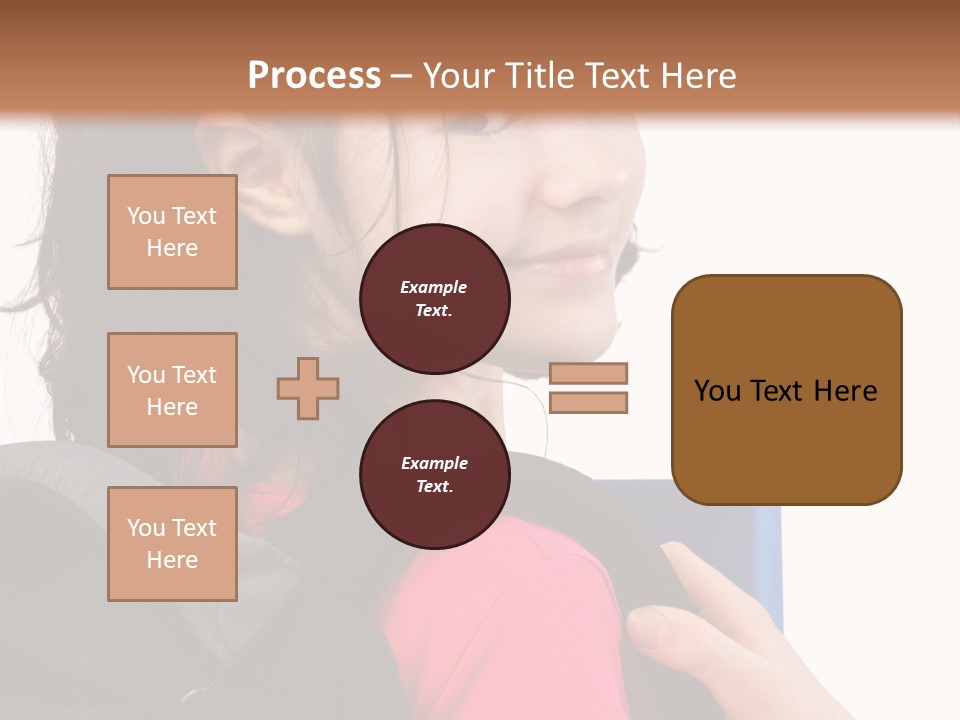 Rucksack Background Pupil PowerPoint Template