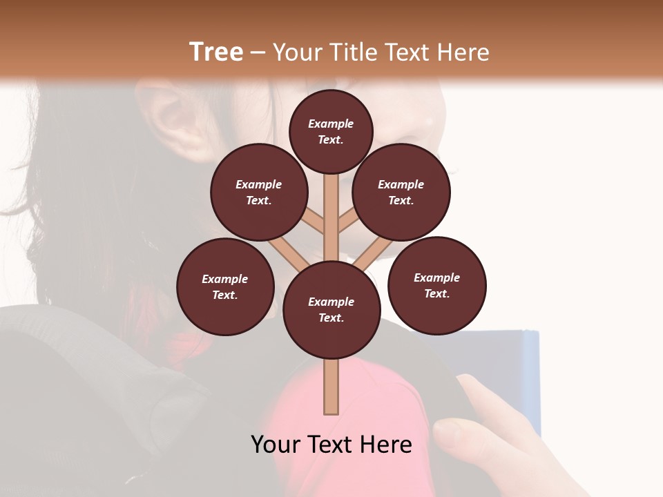 Rucksack Background Pupil PowerPoint Template