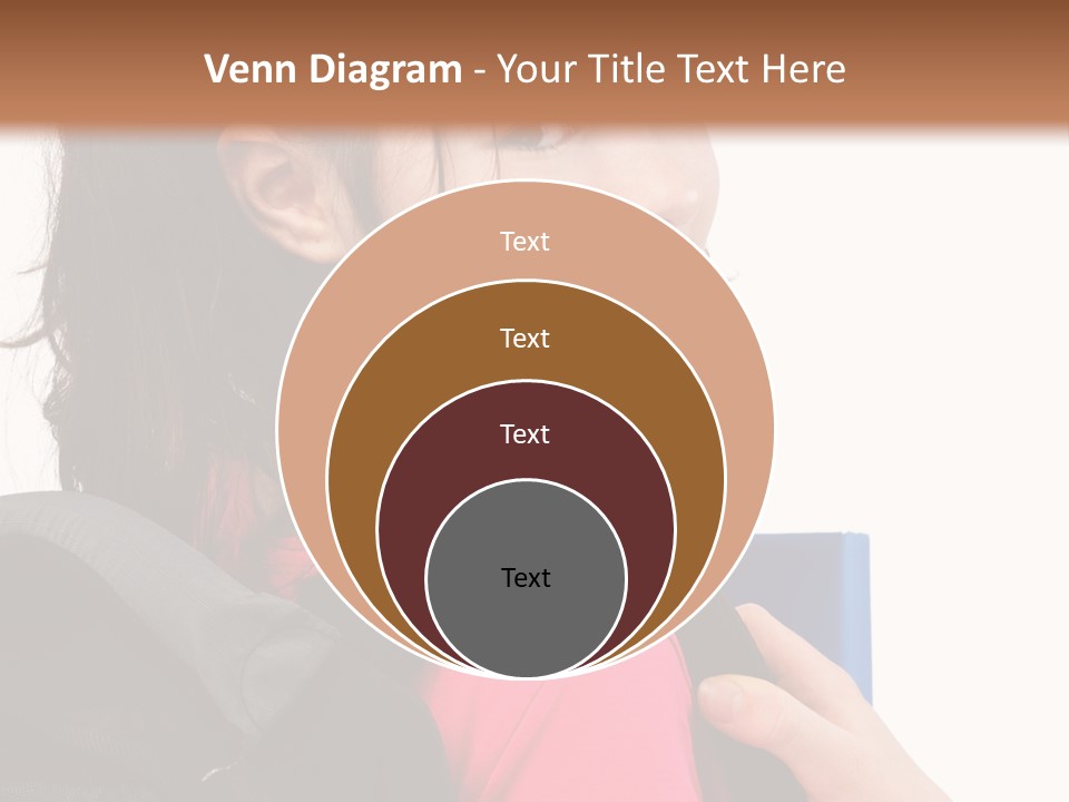 Rucksack Background Pupil PowerPoint Template