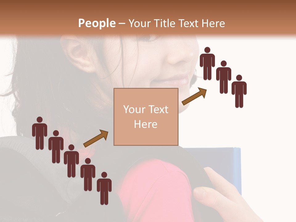 Rucksack Background Pupil PowerPoint Template